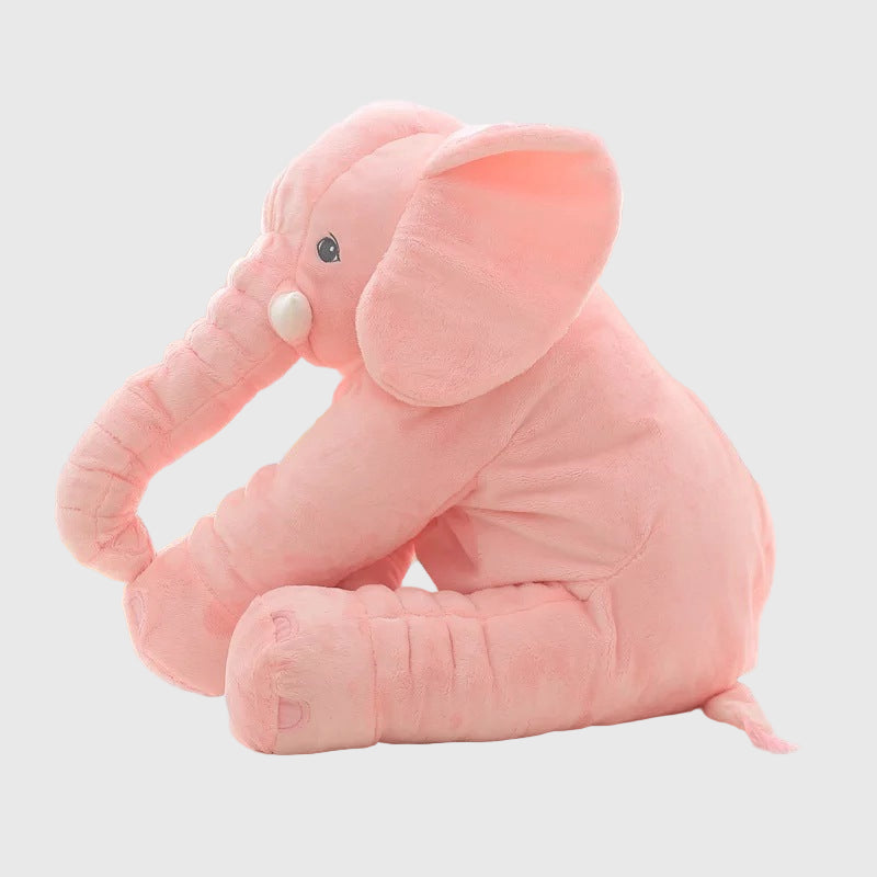 Soft Elephant Plush Pillow