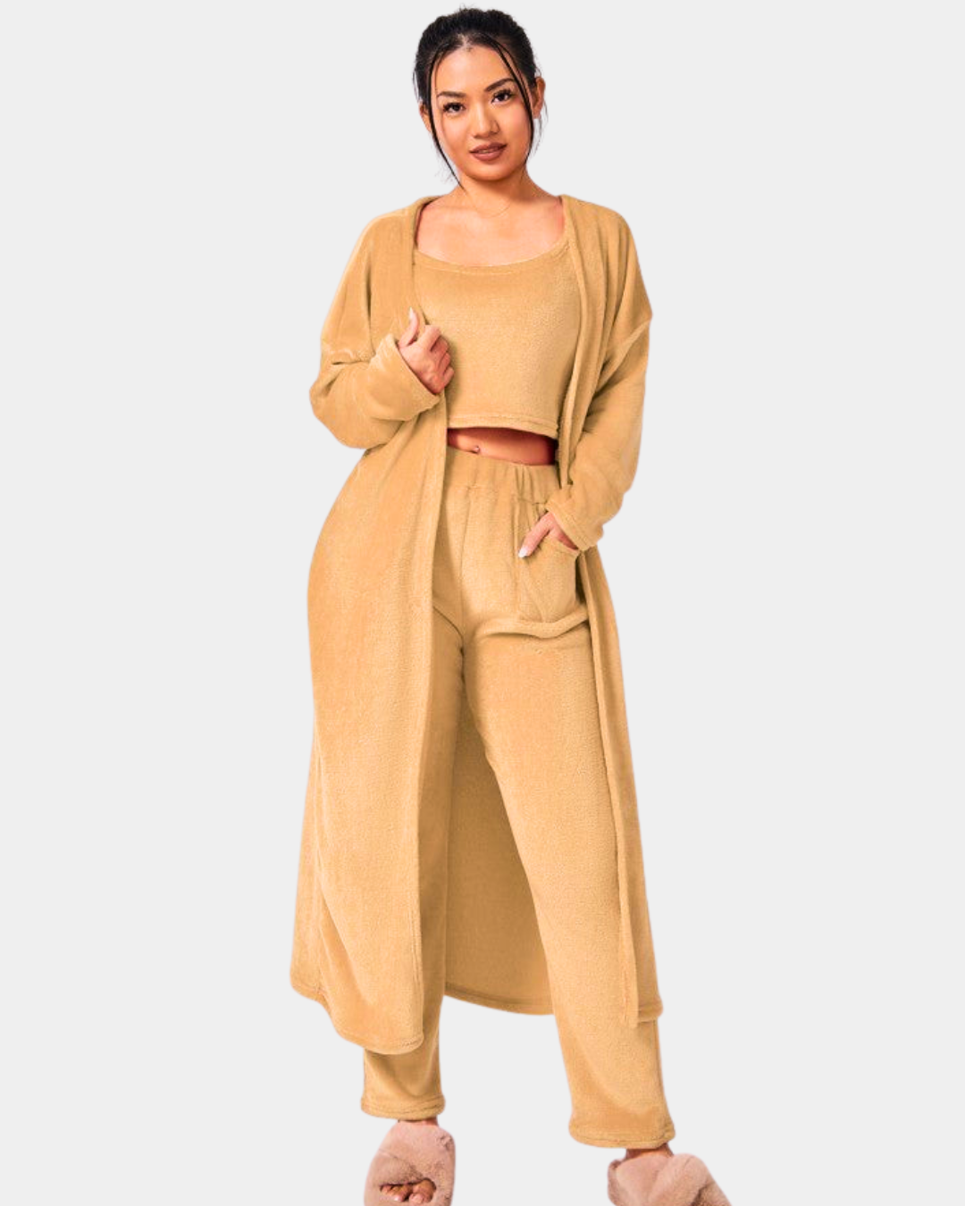 Cozy 3-Piece Pajama Lounge Set