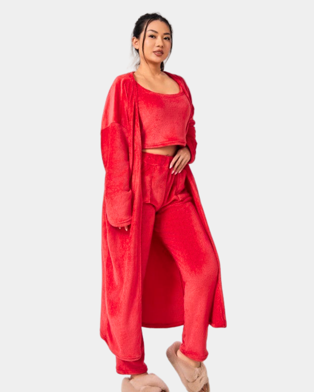 Cozy 3-Piece Pajama Lounge Set