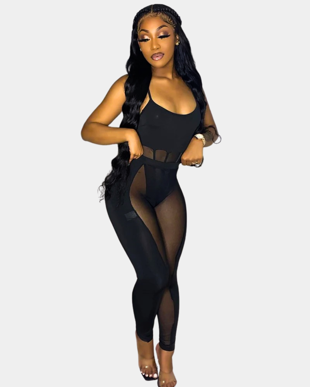 Sling Mesh Pants Set