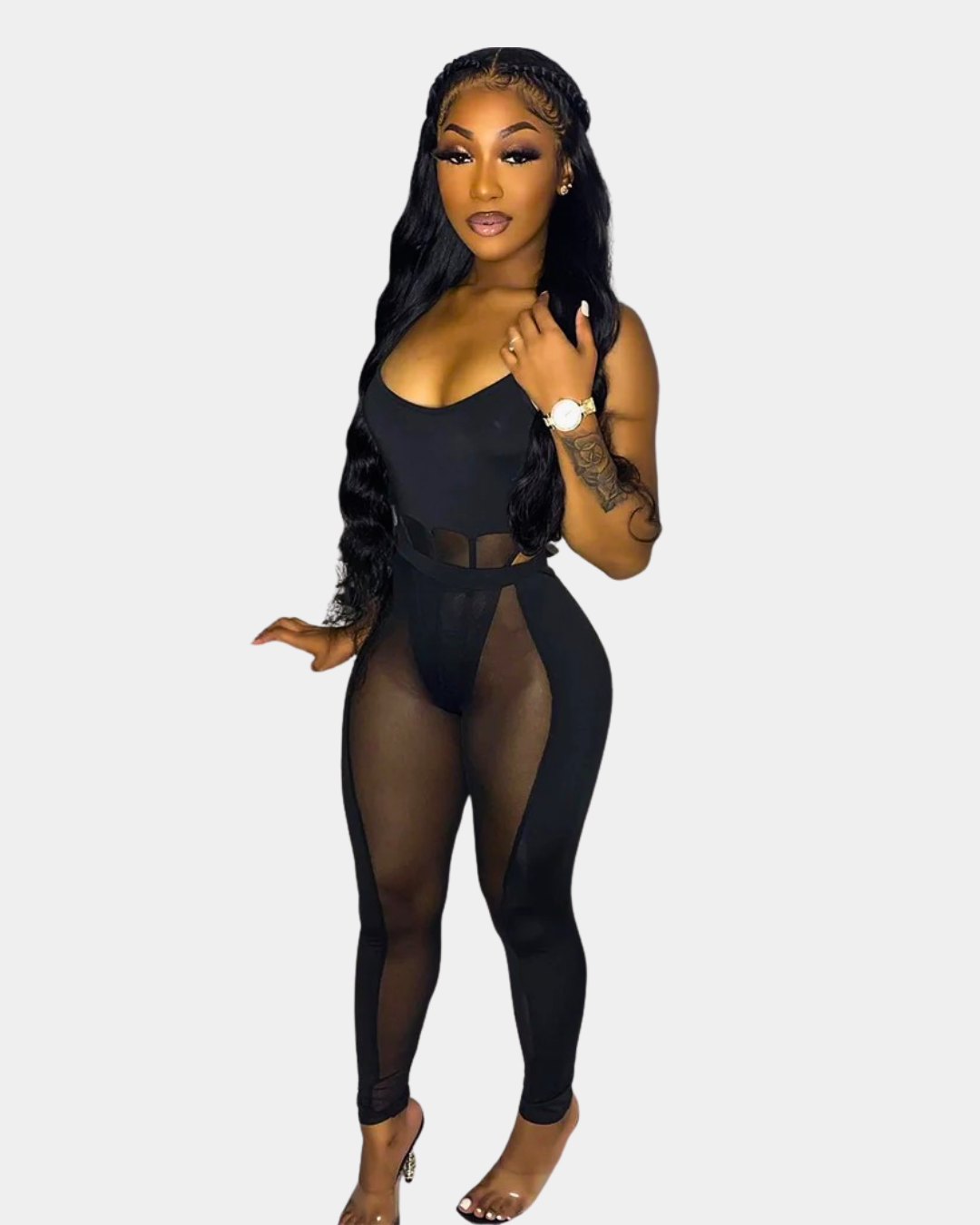 Sling Mesh Pants Set