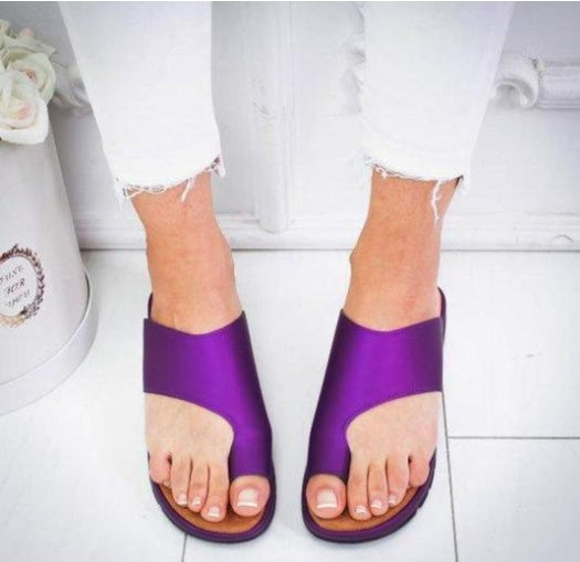 Women’s Flat Toe Slippers