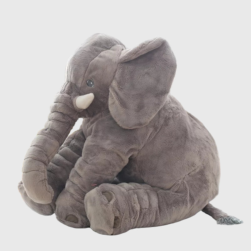 Soft Elephant Plush Pillow