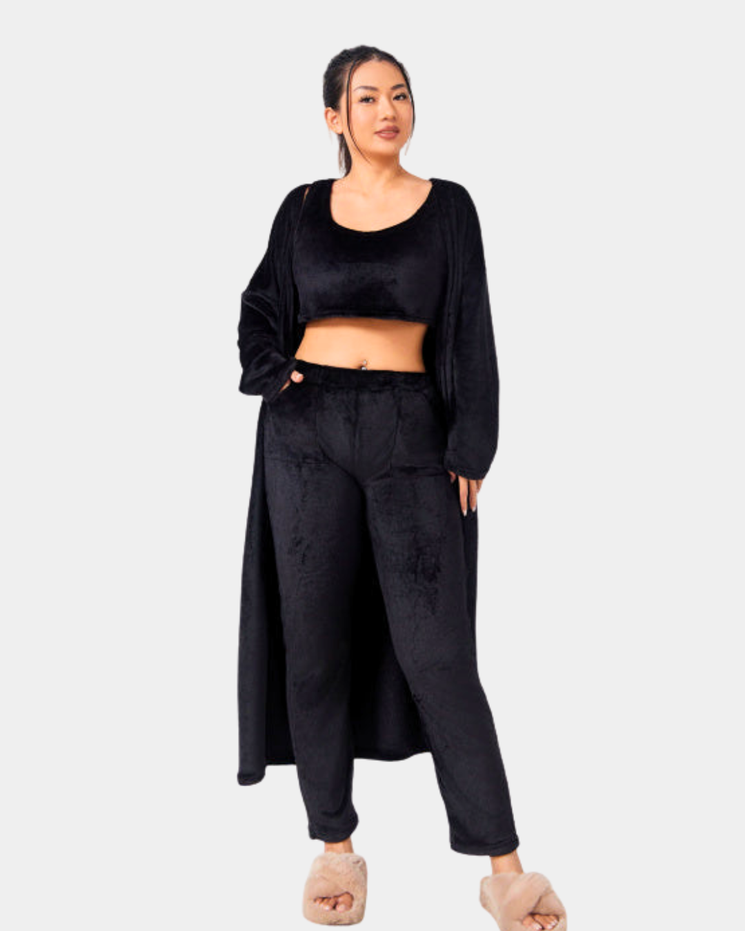 Cozy 3-Piece Pajama Lounge Set