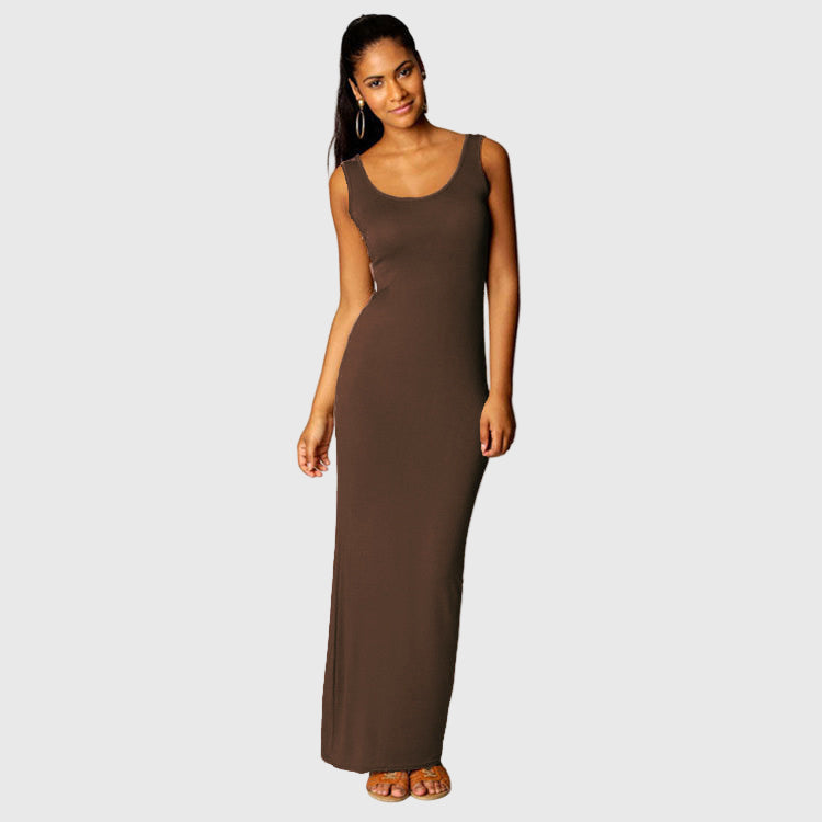 Women’s High Waist Long Dress