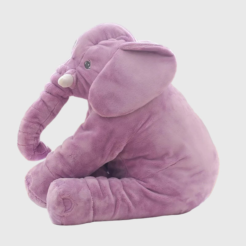 Soft Elephant Plush Pillow