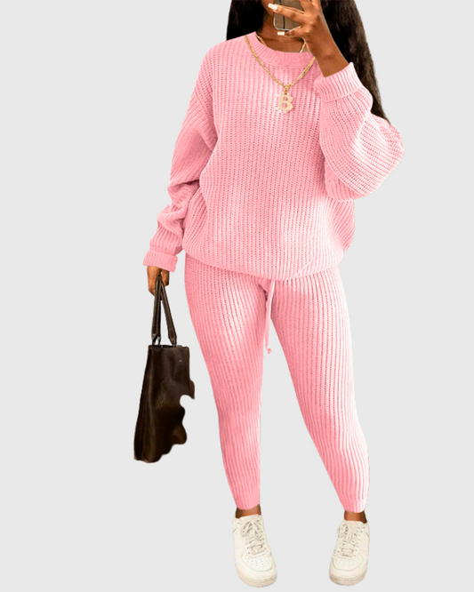 Women’s Knitted Trousers Set